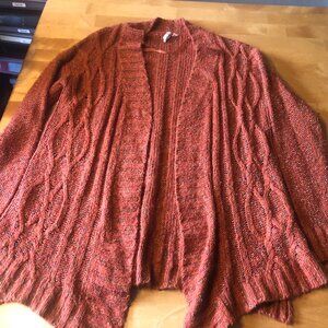 Orange Cardigan